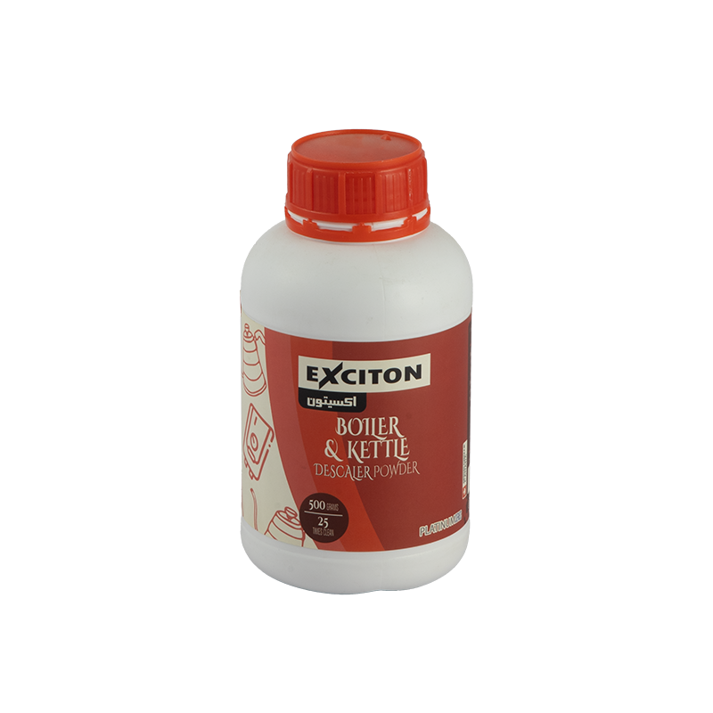 پودر رسوب زدای بویلر و کتری 500 گرمی Exiton  