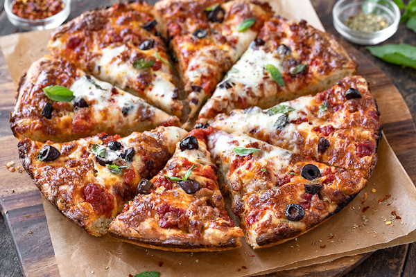 آموزش پخت پیتزا مخلوط در خانه