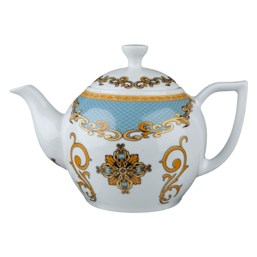 قوری چینی واتسون کاسپین تمام گل رنگی 4 کاپ